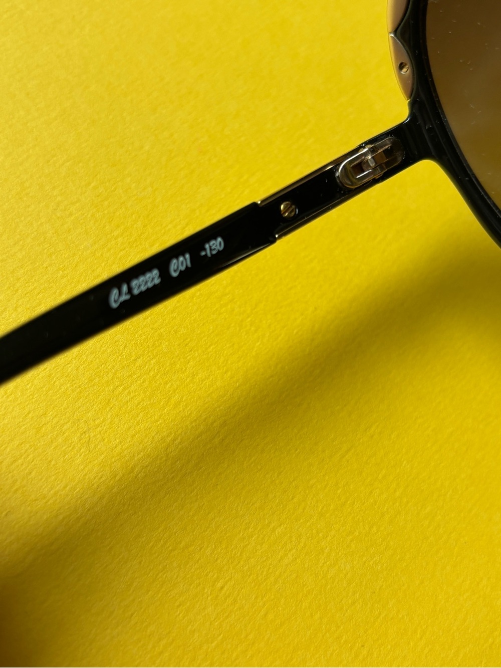 Chloé Erine - Oversized Sunglasses with Gold Accents - Picture 10 of 13